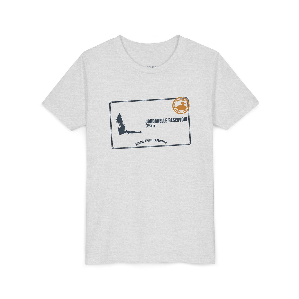 Jordanelle Reservoir Kids Tee — Jordanelle Reservoir Field Trip Youth Short Sleeve Shirt