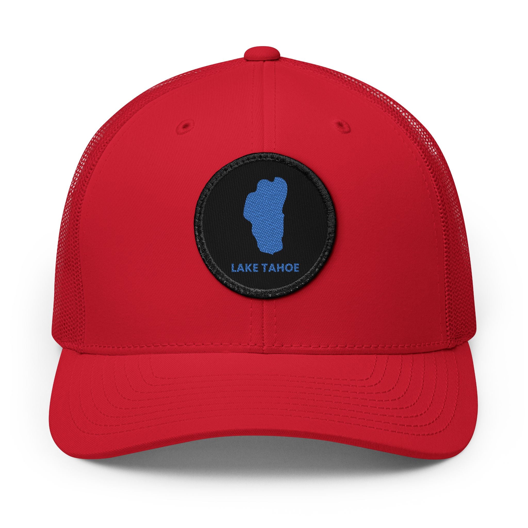 Lake Tahoe Trucker Cap – Embroidered Patch Snapback