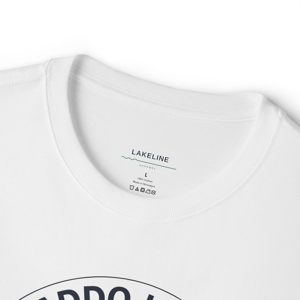 Caddo Lake Graphic Tee — Texas Lake Map T-Shirt