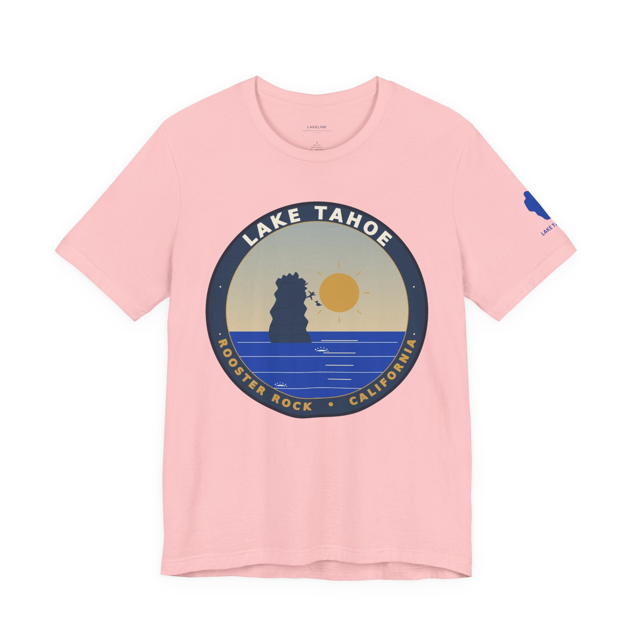 Lake Tahoe - Rooster Rock Unisex Jersey Short Sleeve Tee
