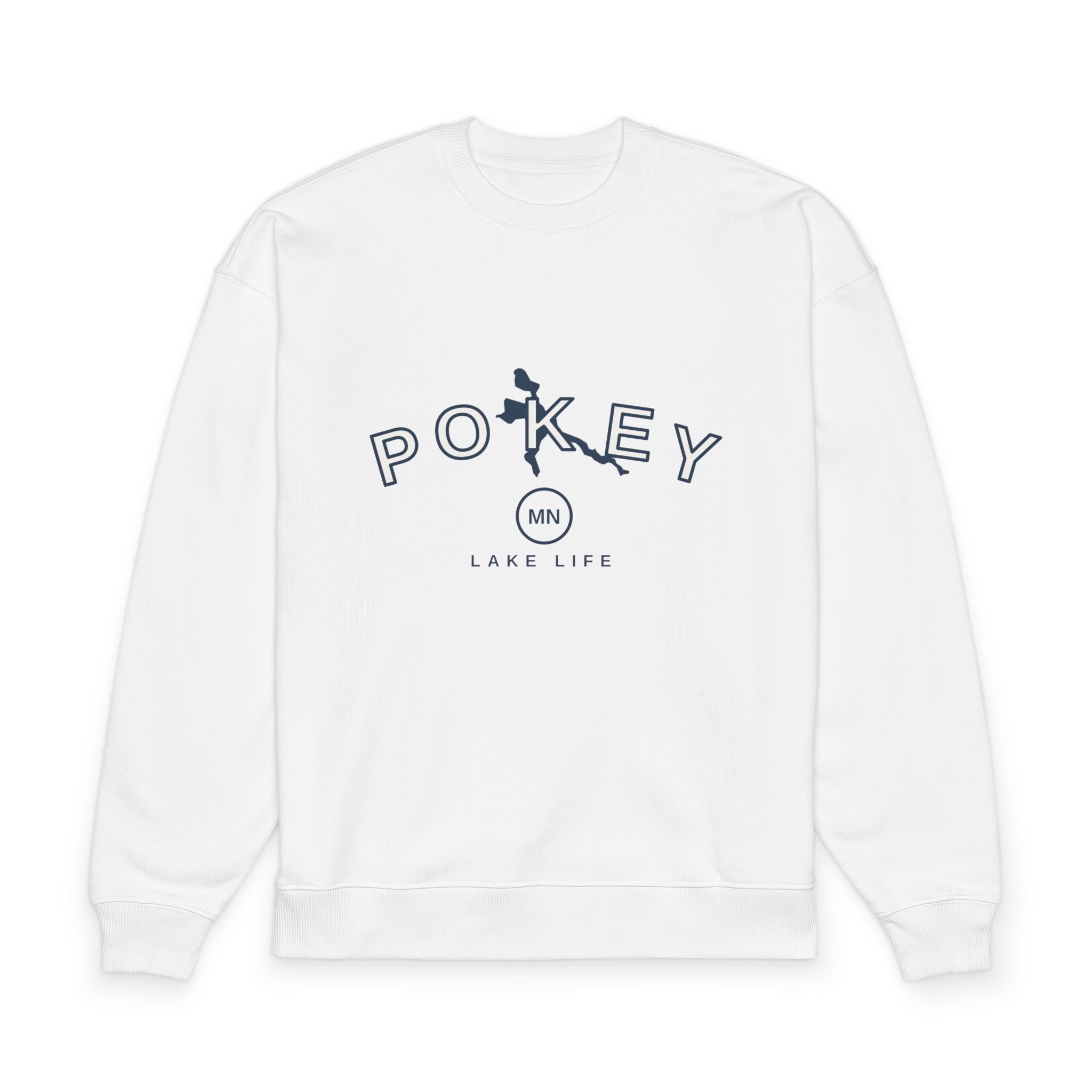 Pokegama Lake - Unisex Organic Oversized Sweatshirt Radder 2.0