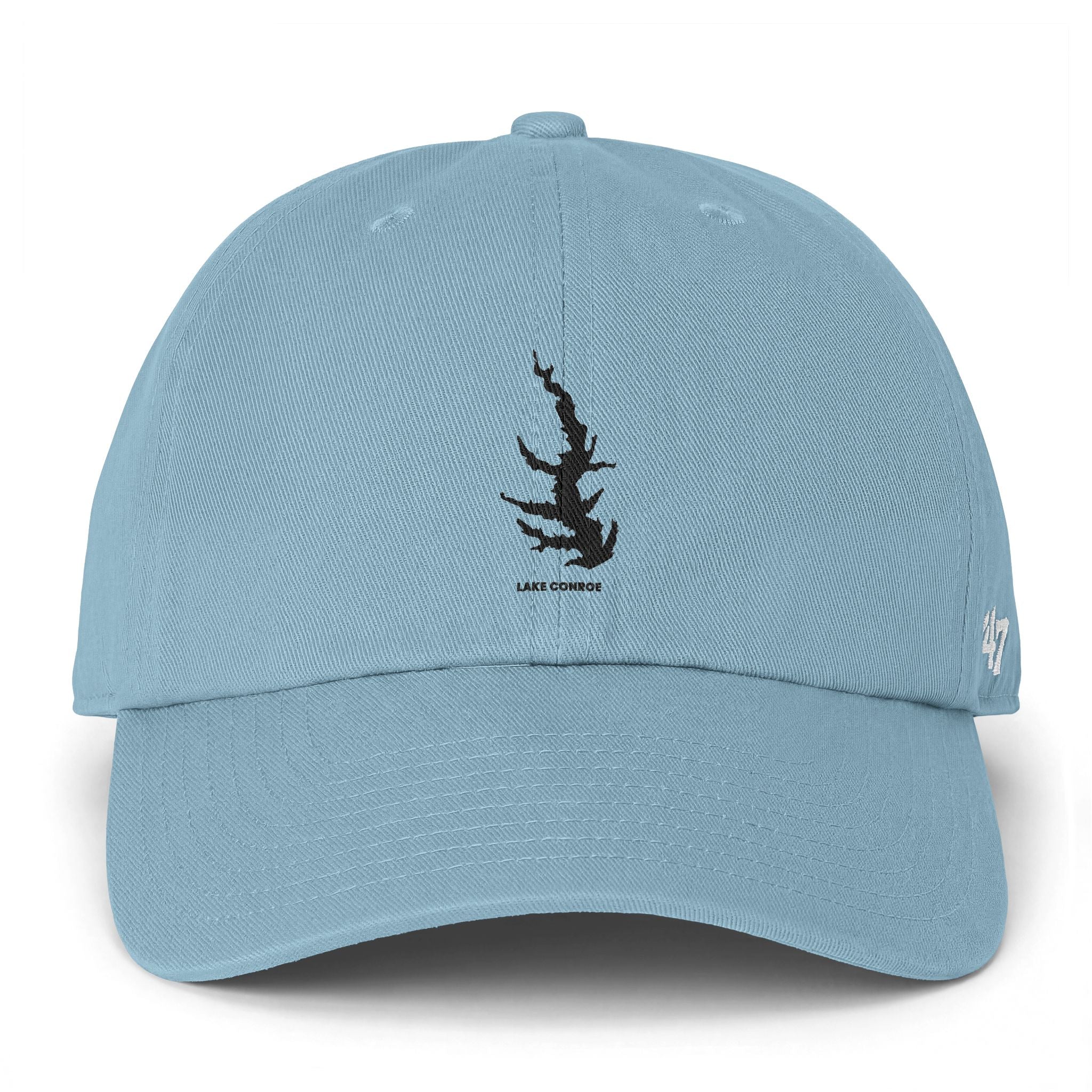 Lake Conroe Clean Up Cap — Lake Map Baseball Hat