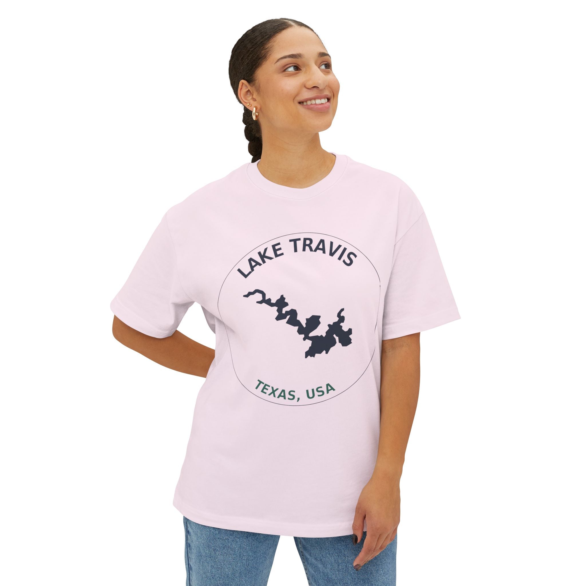 Lake Travis Map Tee — Lake Travis, Texas Graphic T-Shirt