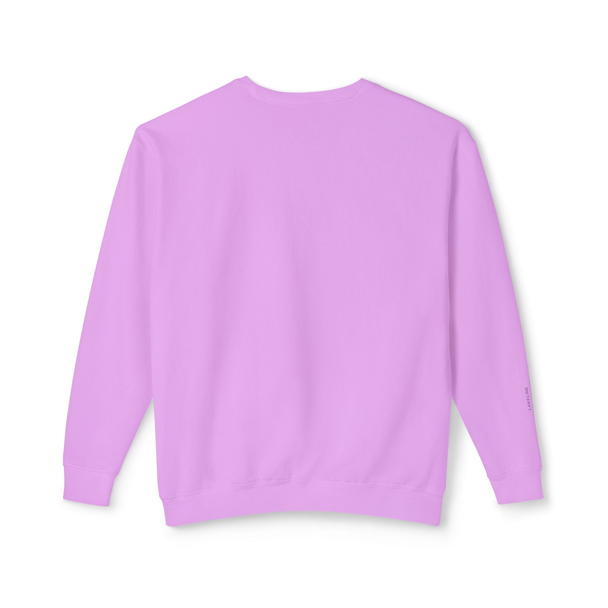 Lake Travis Crewneck Sweatshirt — Minimal Map Design