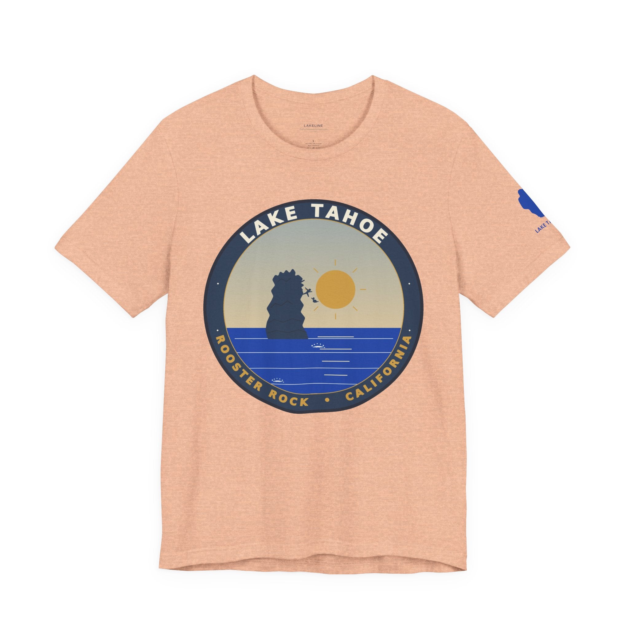 Lake Tahoe - Rooster Rock Unisex Jersey Short Sleeve Tee