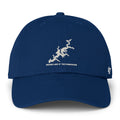 Grand Lake Baseball Cap — "Clean Up Cap" Embroidered Minimalist Coastline Design