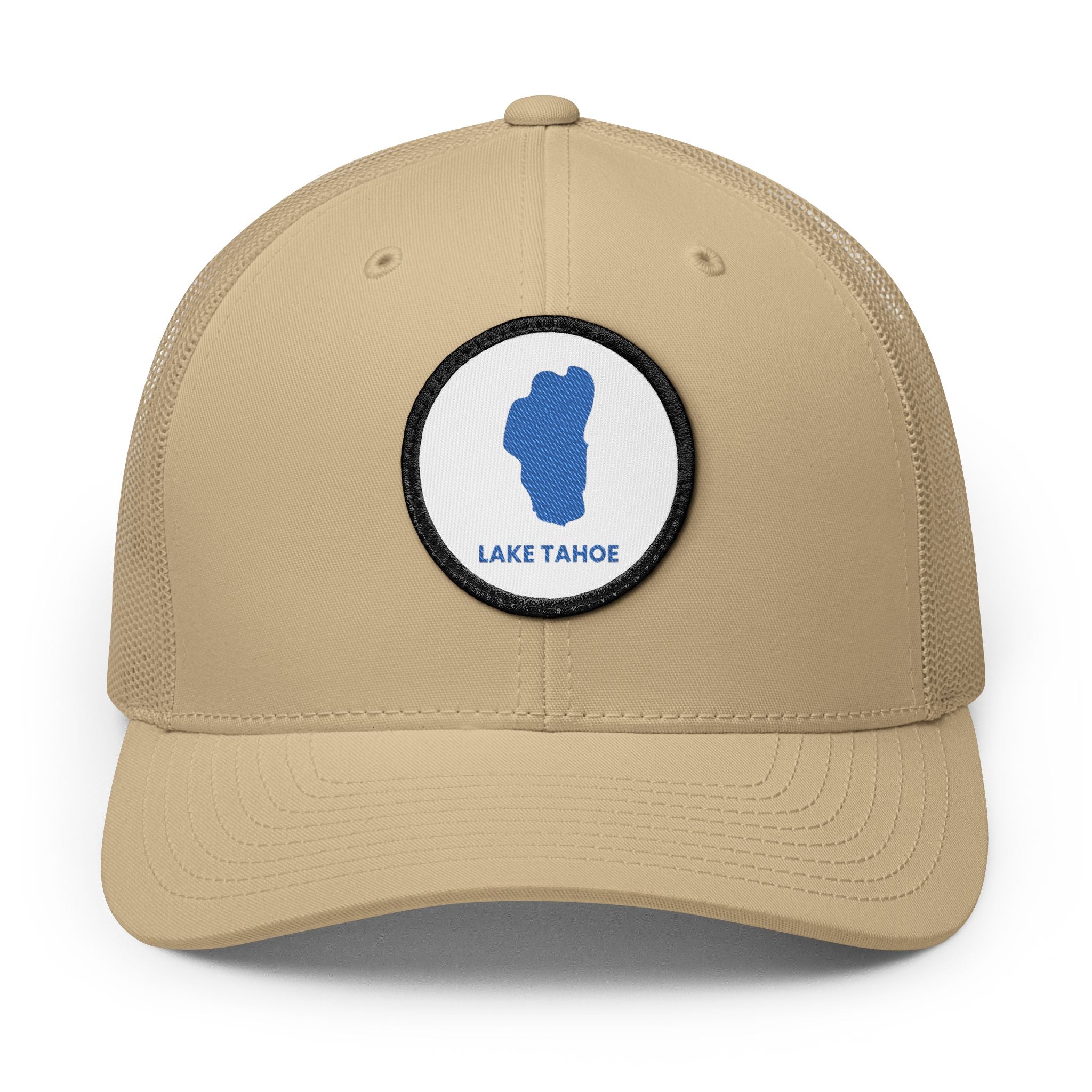 Lake Tahoe Trucker Cap – Embroidered Patch Snapback
