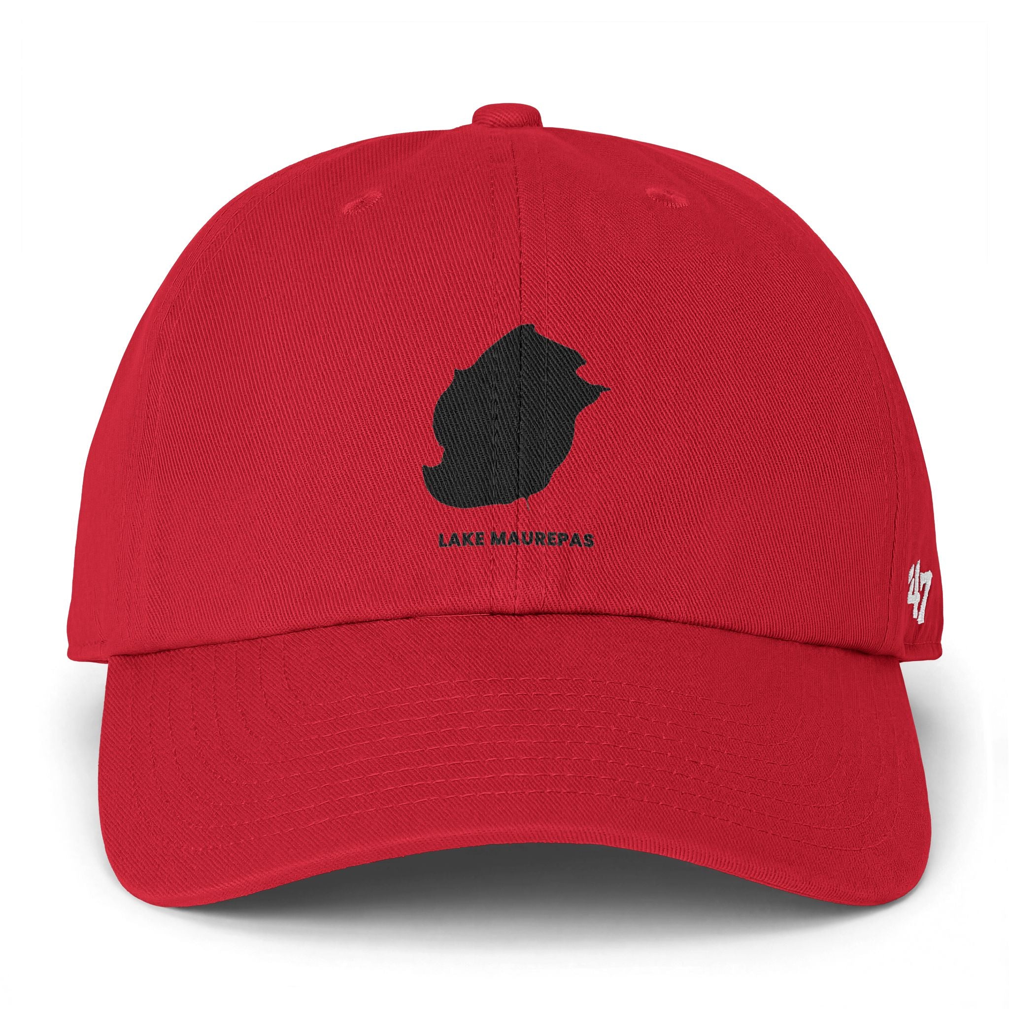 Lake Maurepas Clean Up Cap — Lake Map Baseball Hat