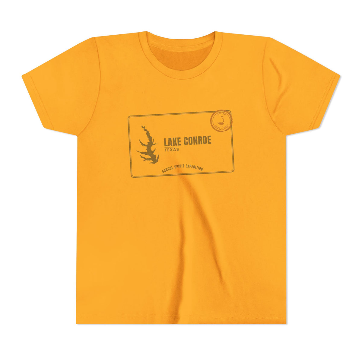 Lake Conroe Kids Tee — Lake Conroe Field Trip Youth Short Sleeve Shirt