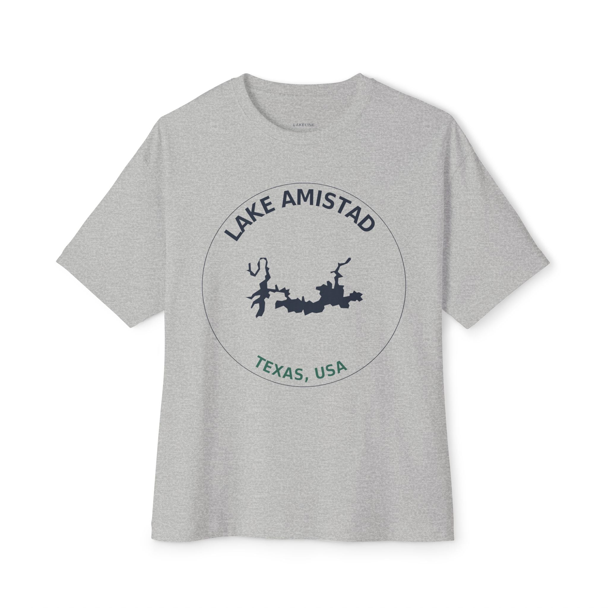 Lake Amistad Tee — Texas Lake Map Unisex Shirt