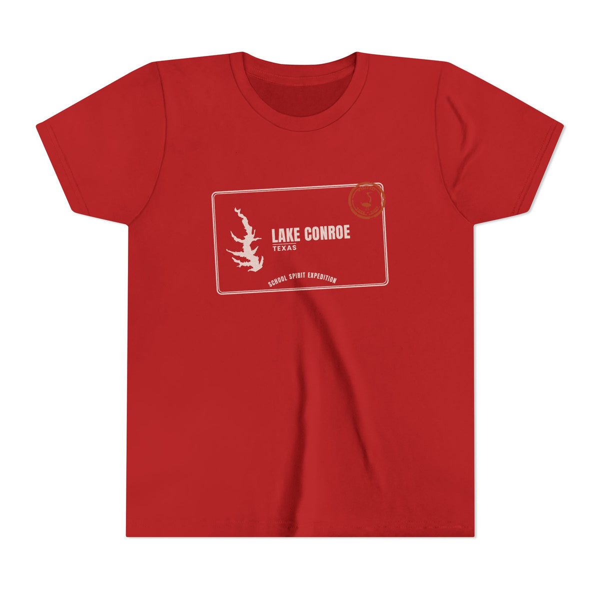 Lake Conroe Kids Tee — Lake Conroe Field Trip Youth Short Sleeve Shirt