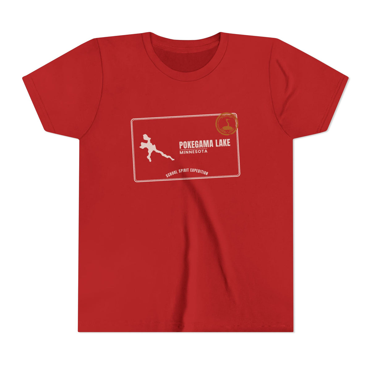 Pokegama Lake Kids Tee — Pokegama Lake Field Trip Youth Short Sleeve Shirt