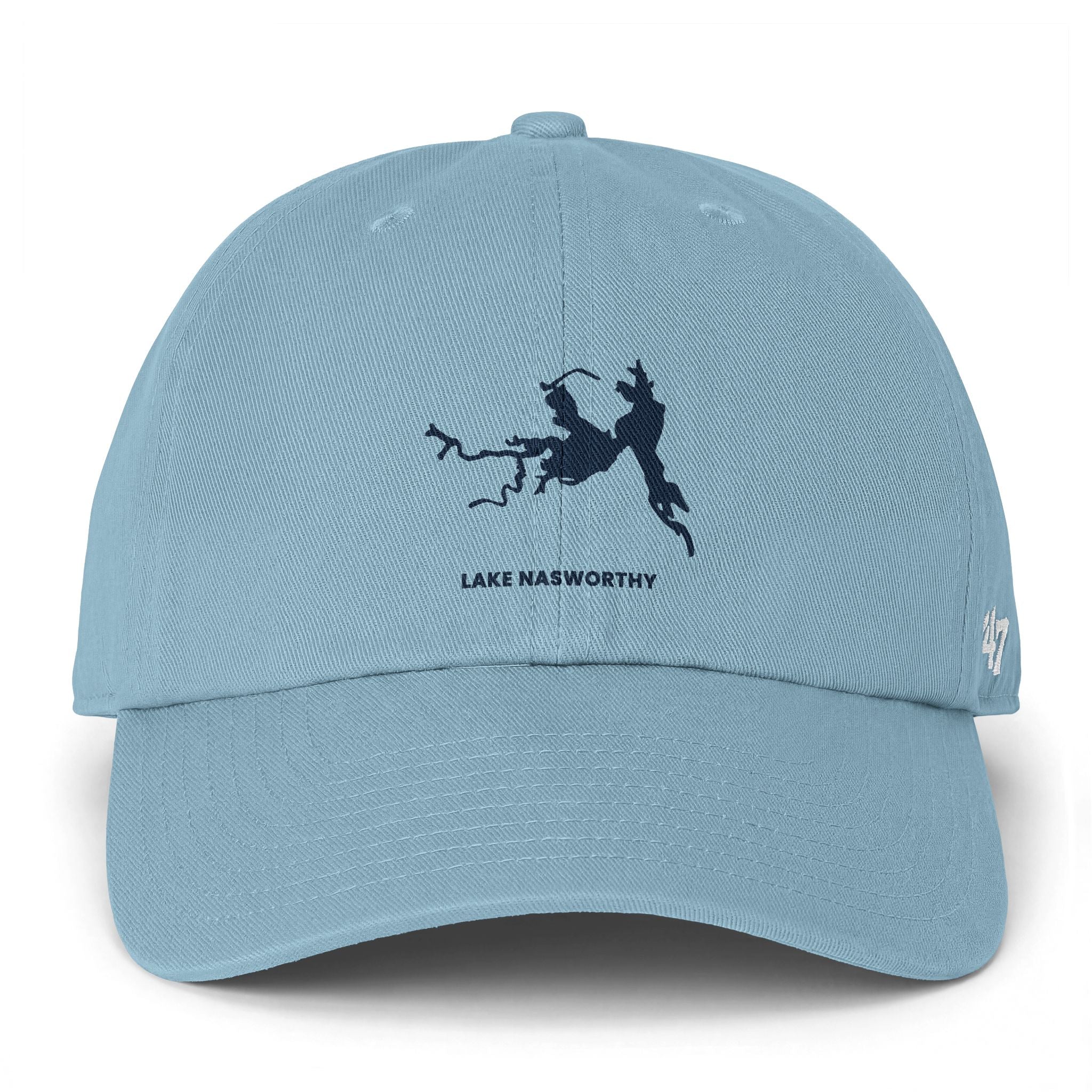 Lake Nasworthy - Embroidered '47 Brand Cleanup Cap - Black Logo