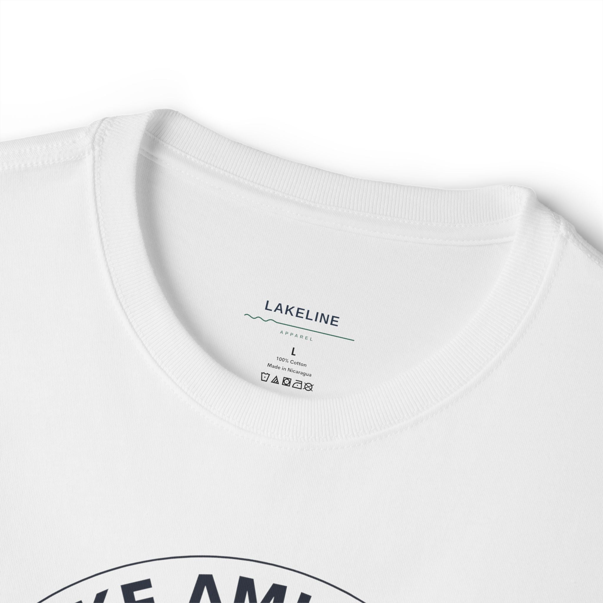 Lake Amistad Tee — Texas Lake Map Unisex Shirt
