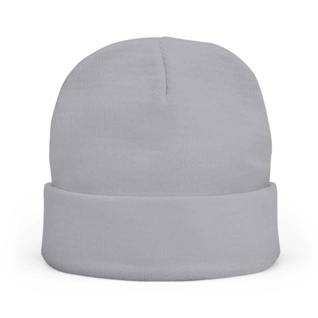 Pokegama Lake - Embroidered Runner Logo Knit Beanie (Dark Logo, for Light Colors)