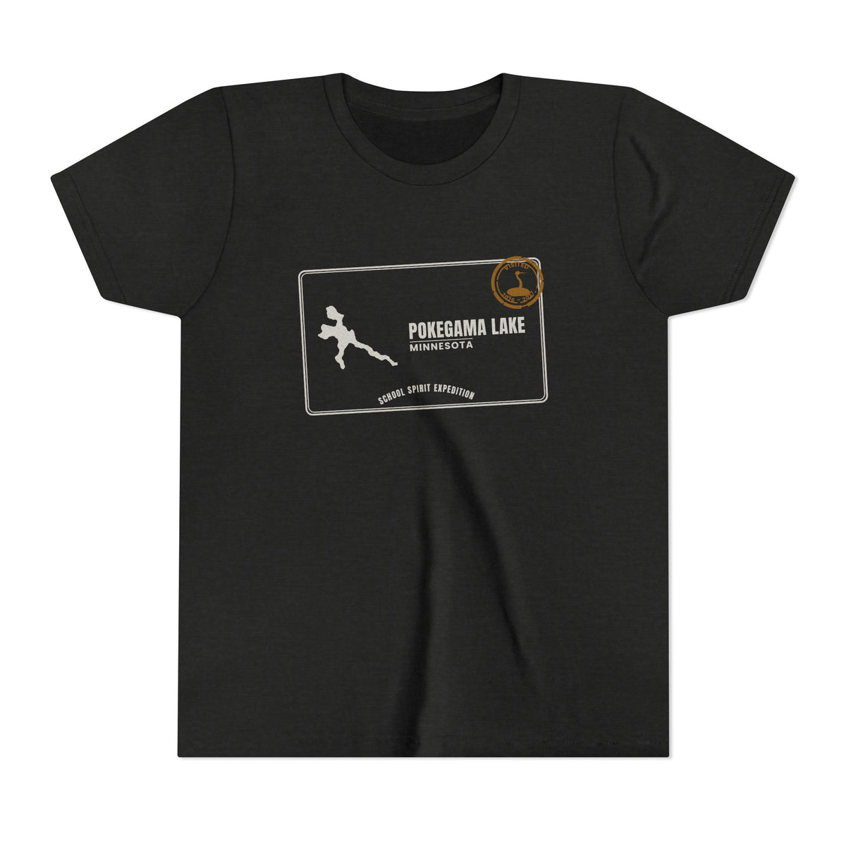 Pokegama Lake Kids Tee — Pokegama Lake Field Trip Youth Short Sleeve Shirt