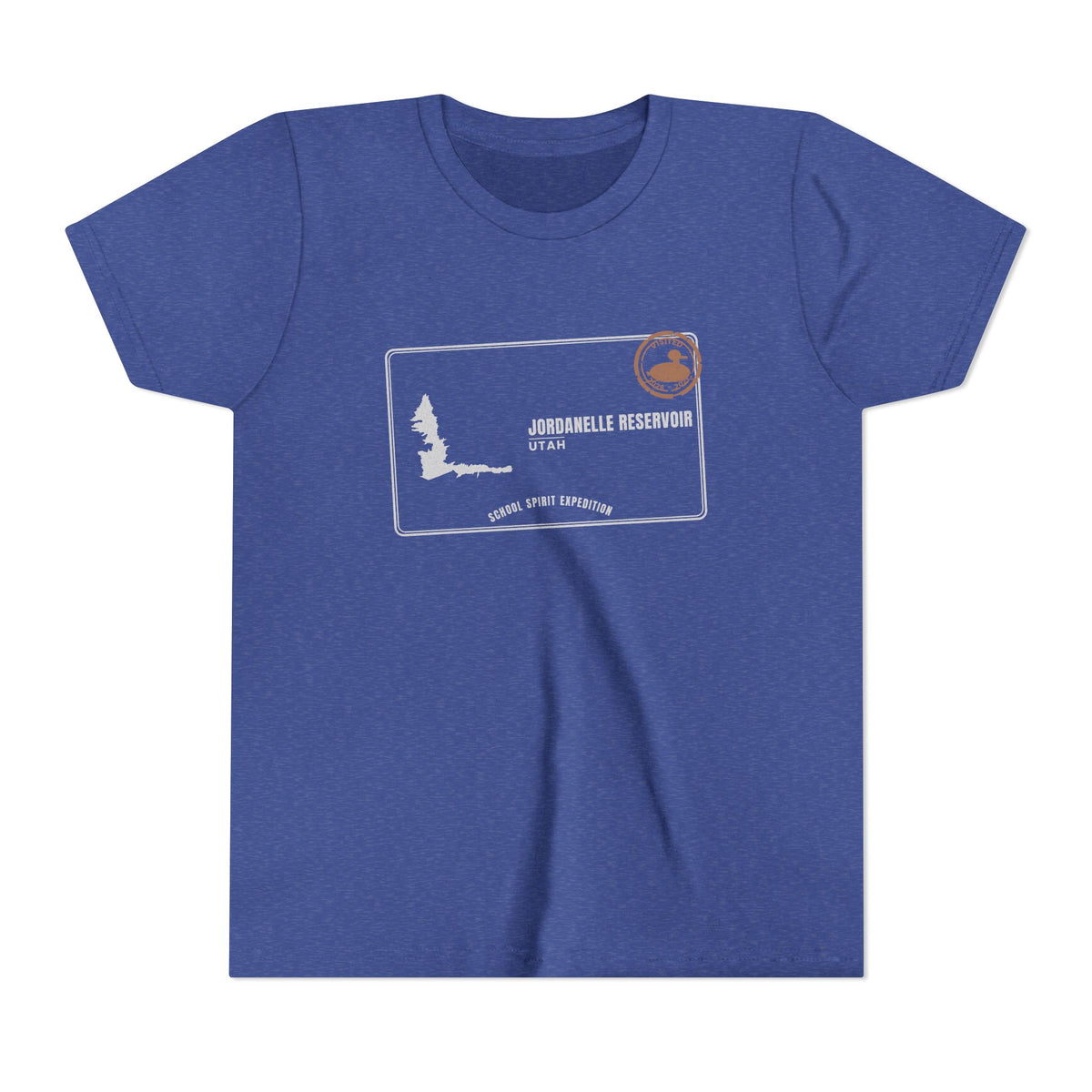 Jordanelle Reservoir Kids Tee — Jordanelle Reservoir Field Trip Youth Short Sleeve Shirt