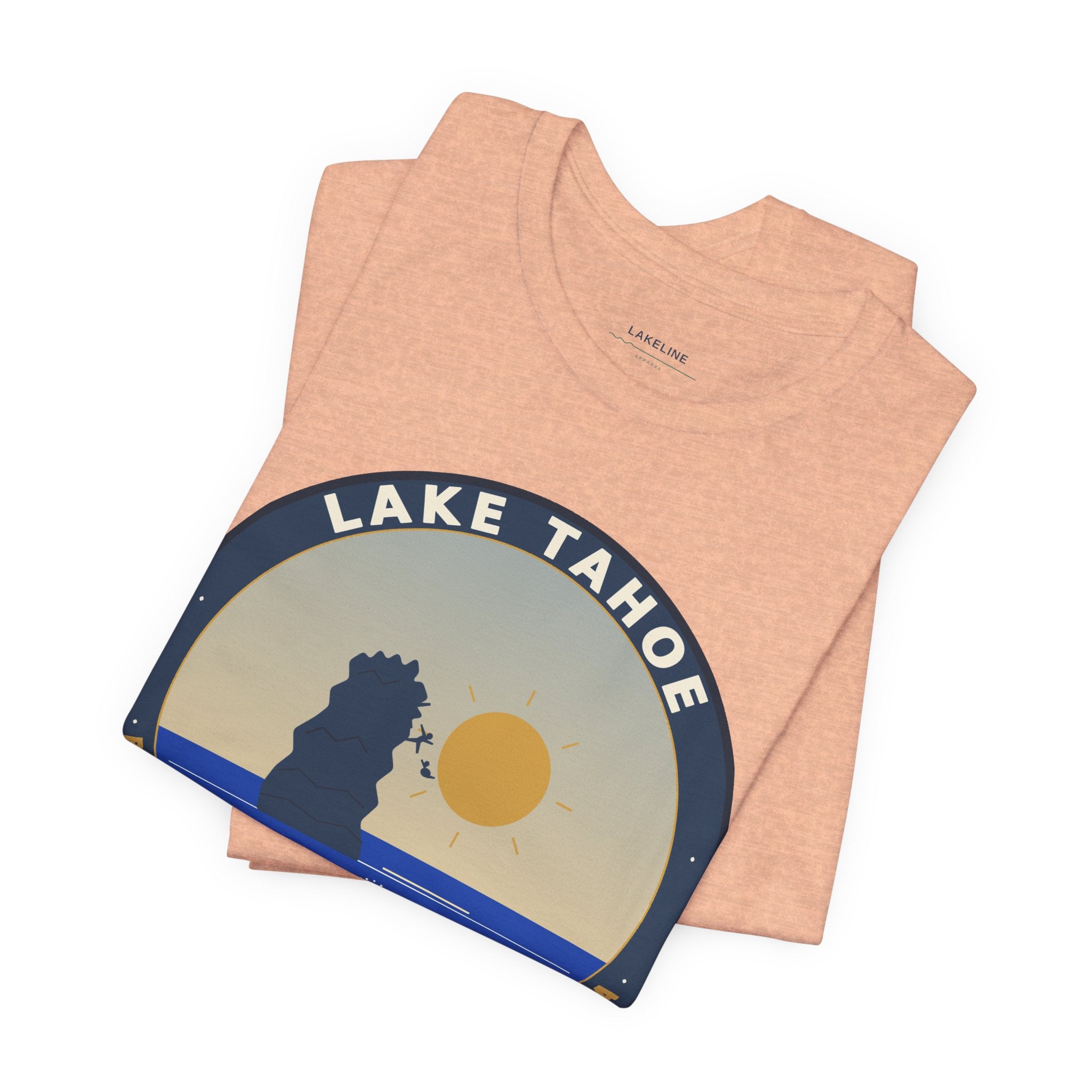 Lake Tahoe - Rooster Rock Unisex Jersey Short Sleeve Tee