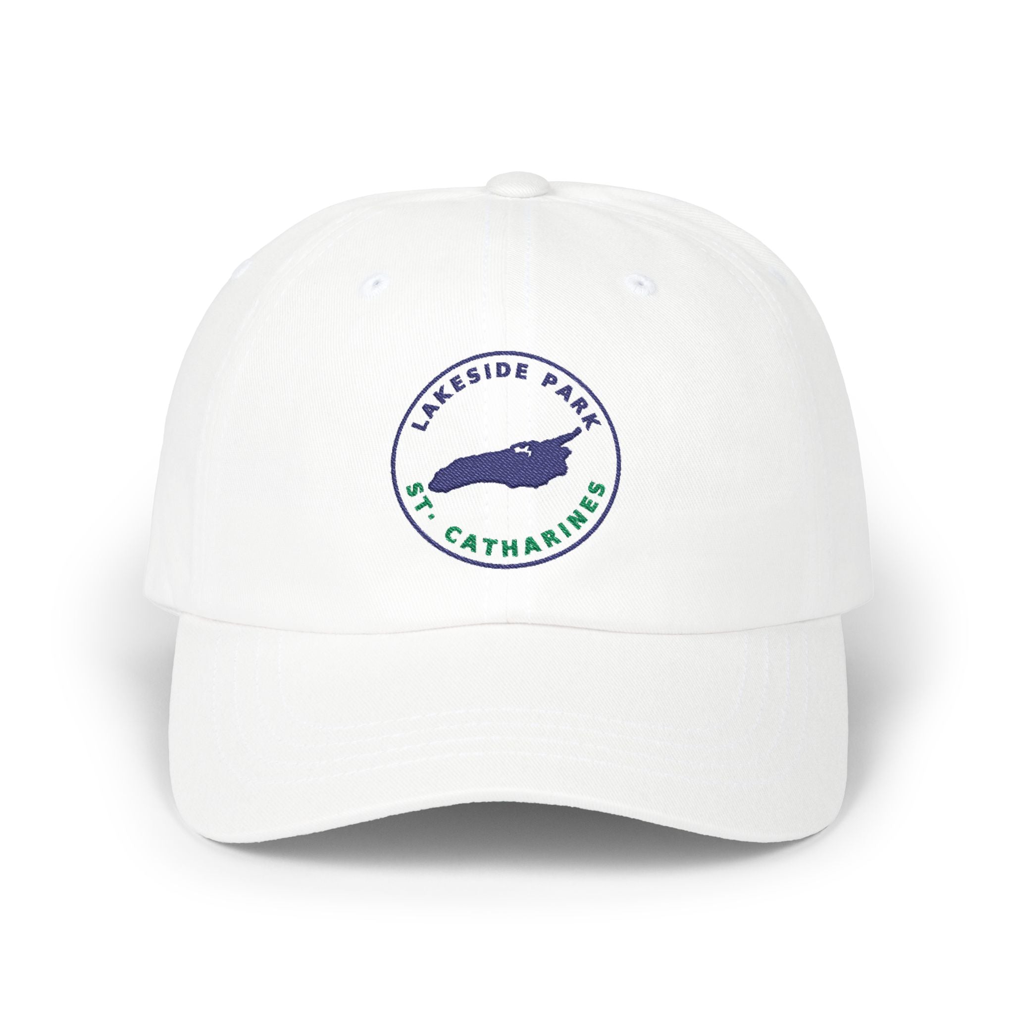 Lakeside Park St. Catharines Cap — Embroidered Lake Logo Baseball Hat