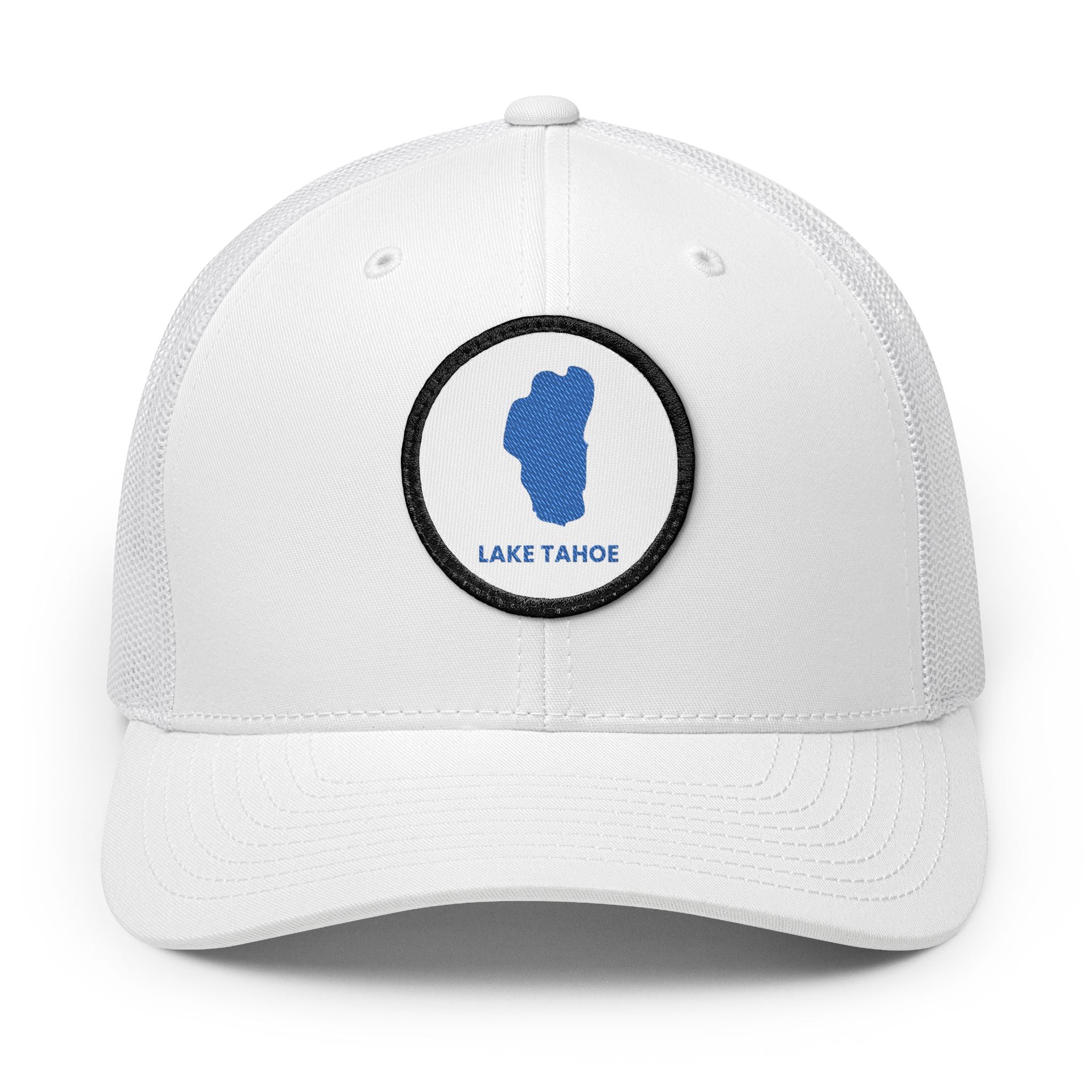 Lake Tahoe Trucker Cap – Embroidered Patch Snapback