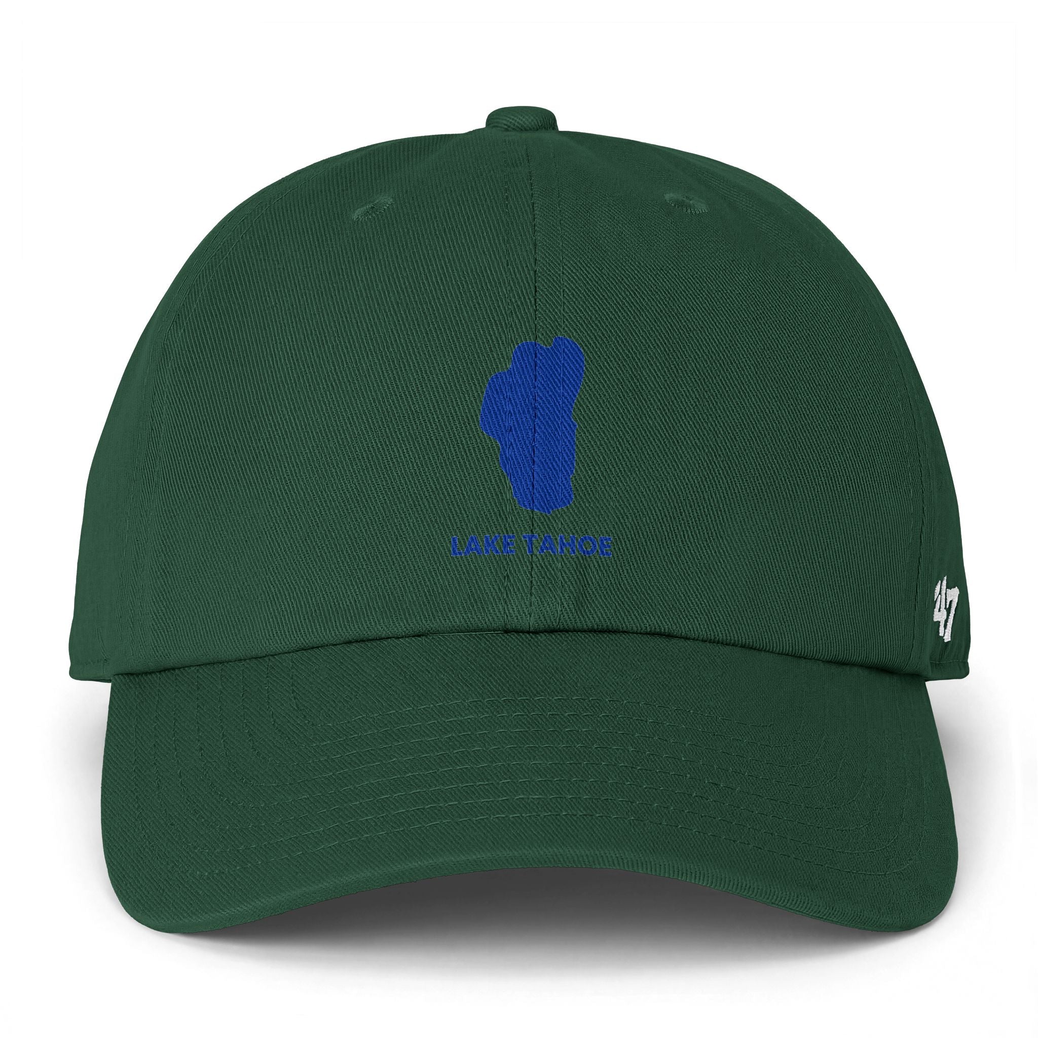 Lake Tahoe 'Clean Up' Cap – Minimal Blue Logo