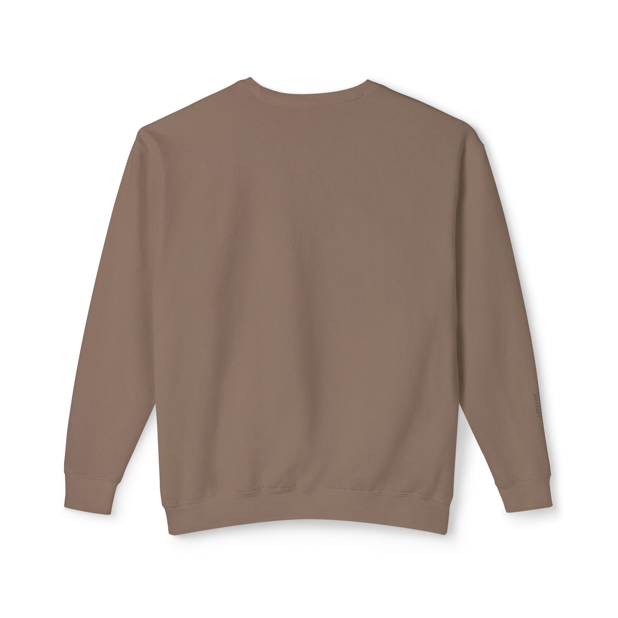 Lake Travis Crewneck Sweatshirt — Minimal Map Design