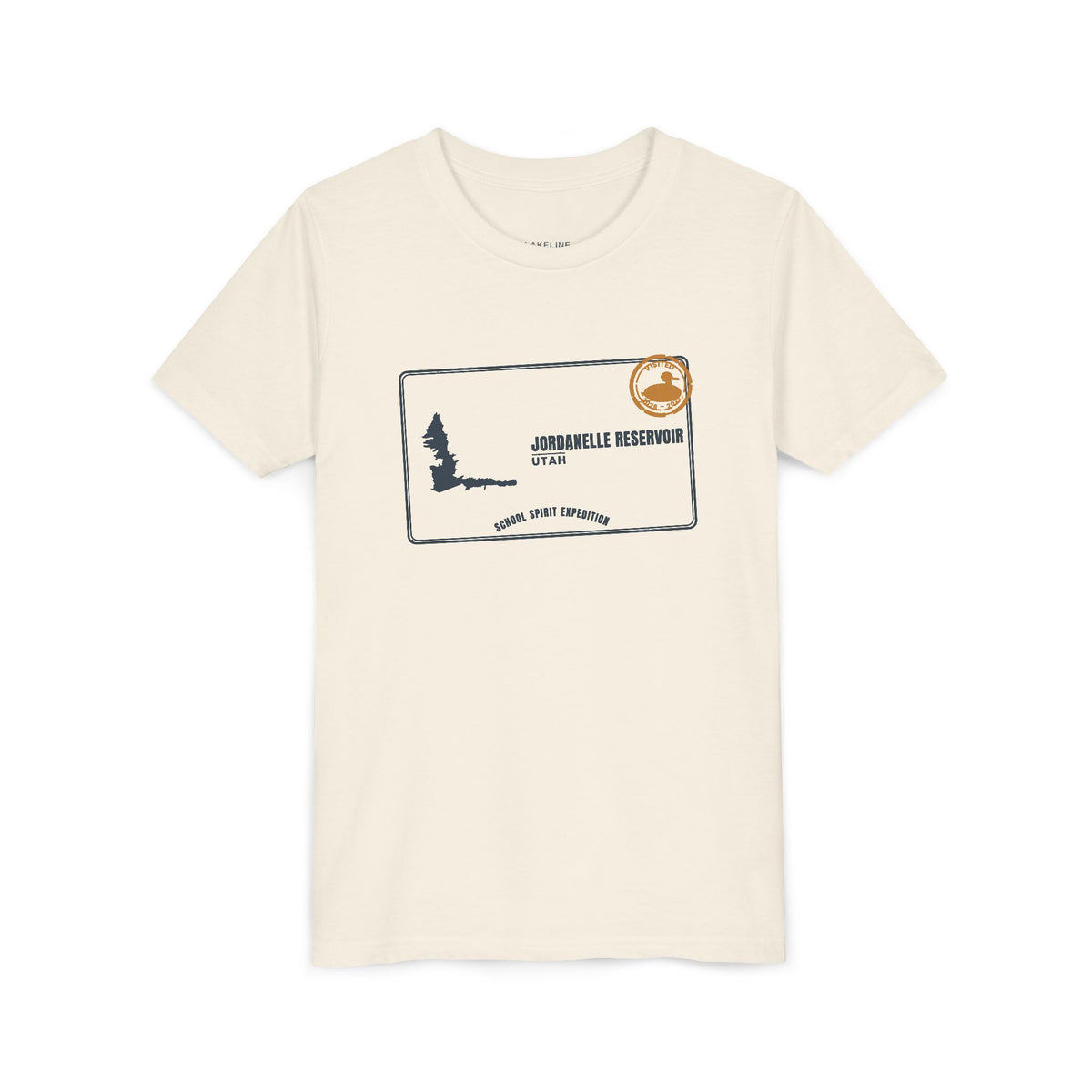 Jordanelle Reservoir Kids Tee — Jordanelle Reservoir Field Trip Youth Short Sleeve Shirt