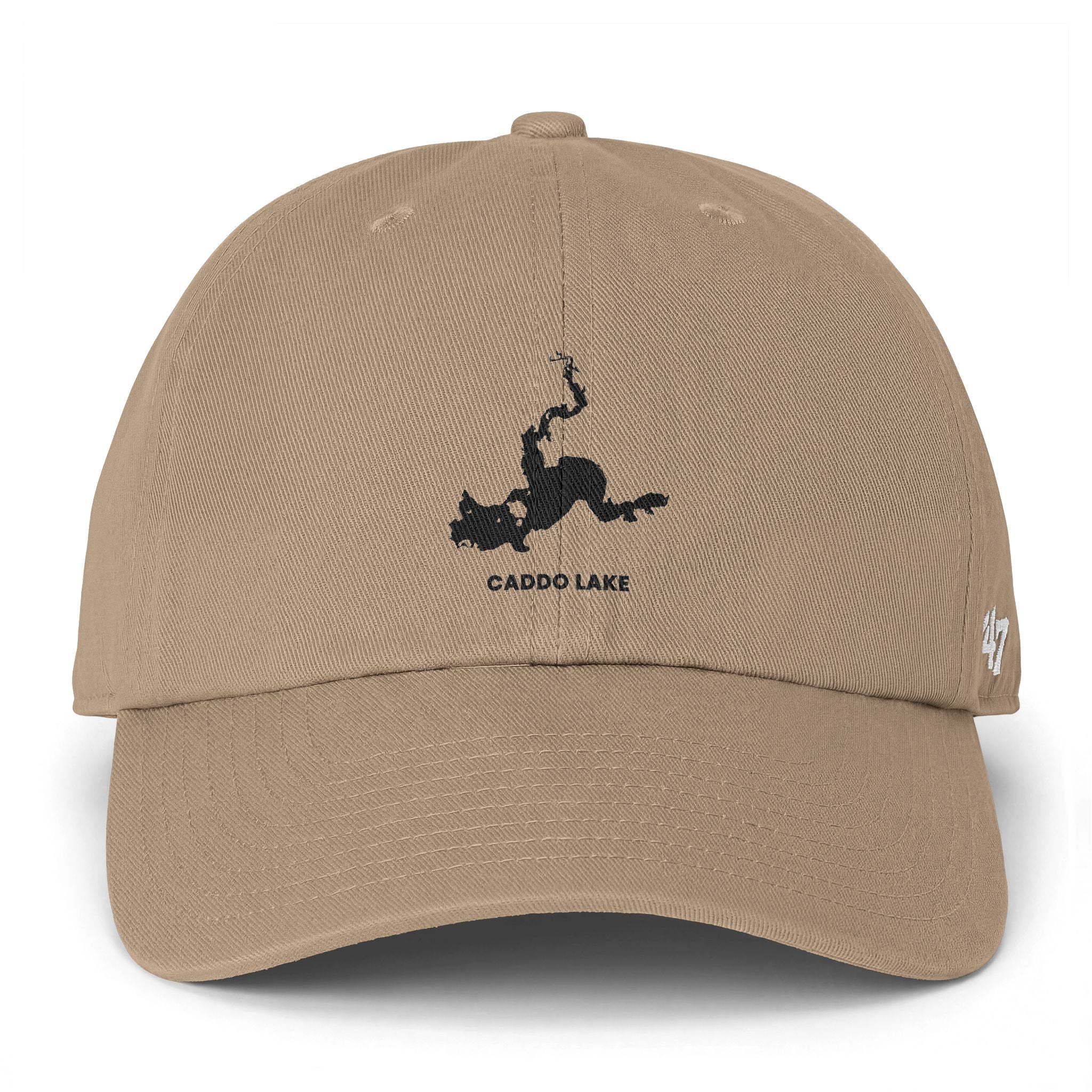 Caddo Lake Clean Up Cap — Lake Map Baseball Hat