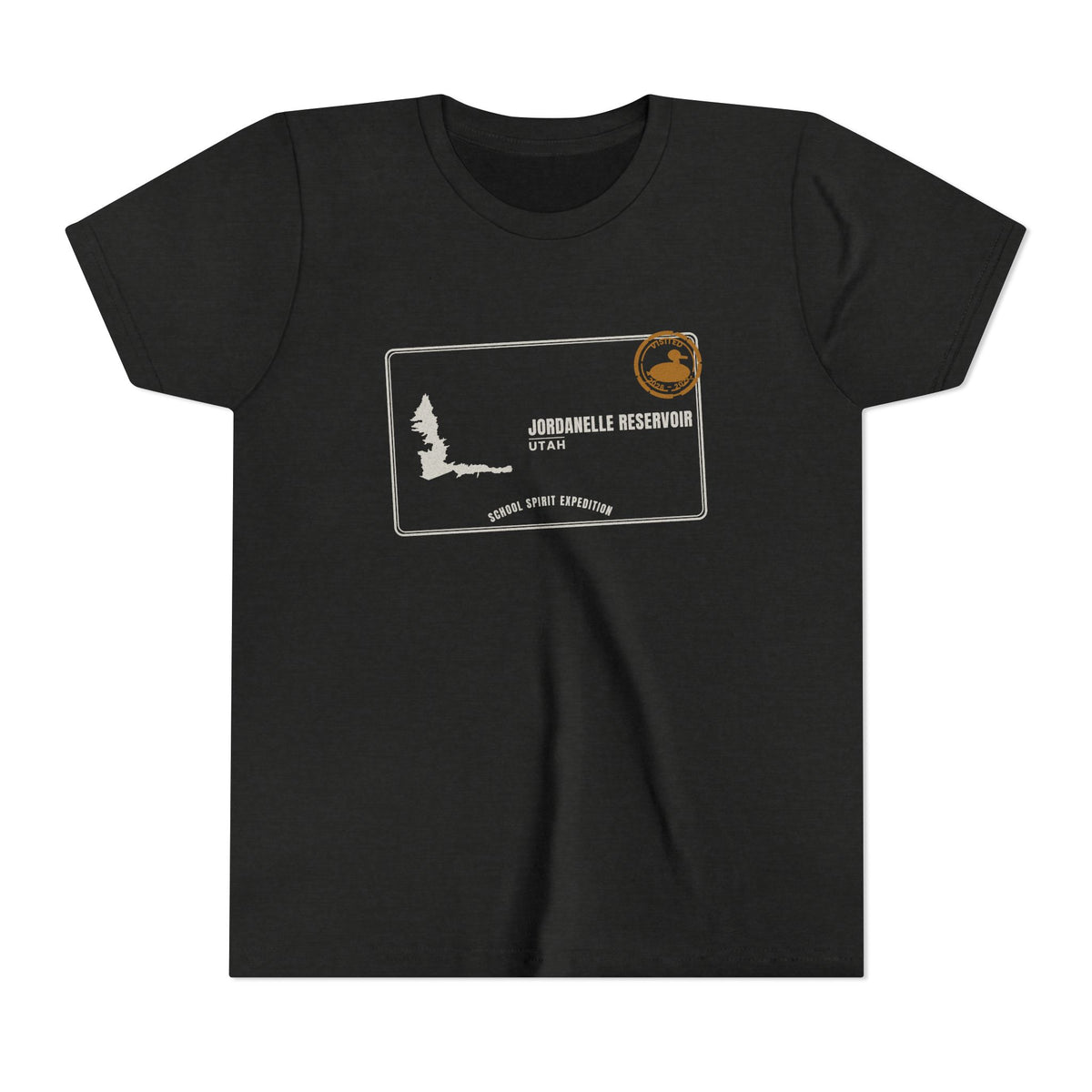 Jordanelle Reservoir Kids Tee — Jordanelle Reservoir Field Trip Youth Short Sleeve Shirt