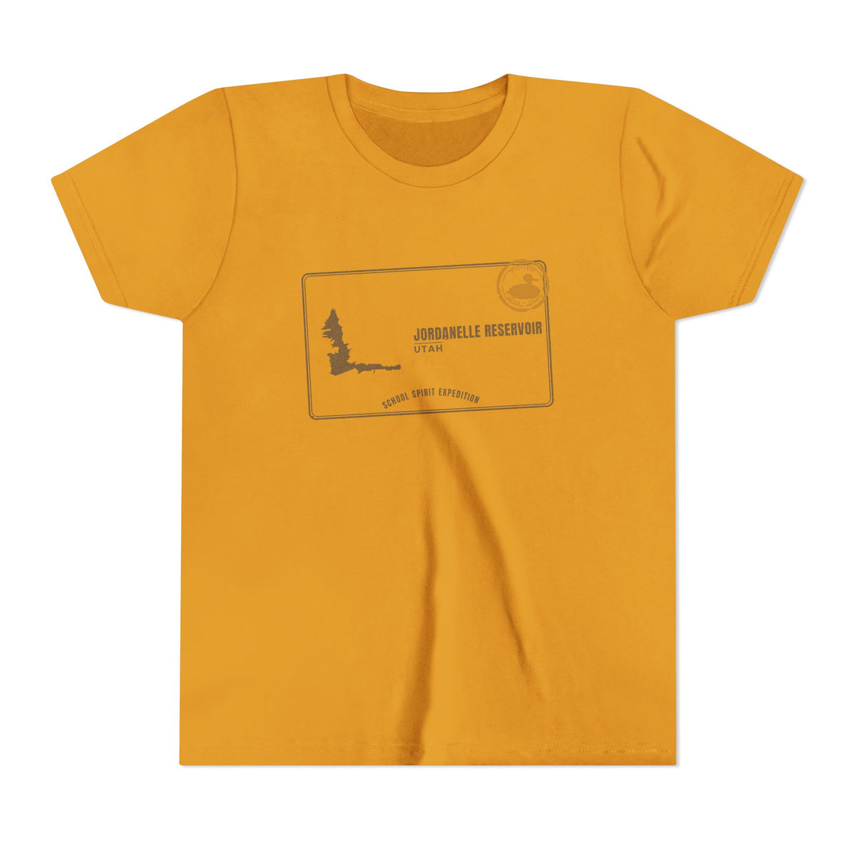 Jordanelle Reservoir Kids Tee — Jordanelle Reservoir Field Trip Youth Short Sleeve Shirt