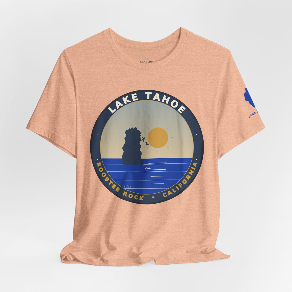 Lake Tahoe - Rooster Rock Unisex Jersey Short Sleeve Tee