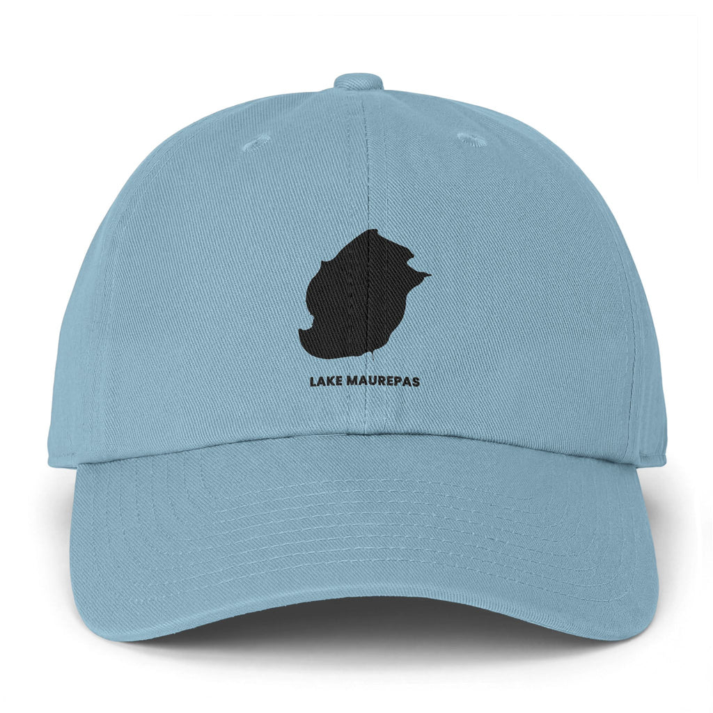Lake Maurepas Clean Up Cap — Lake Map Baseball Hat