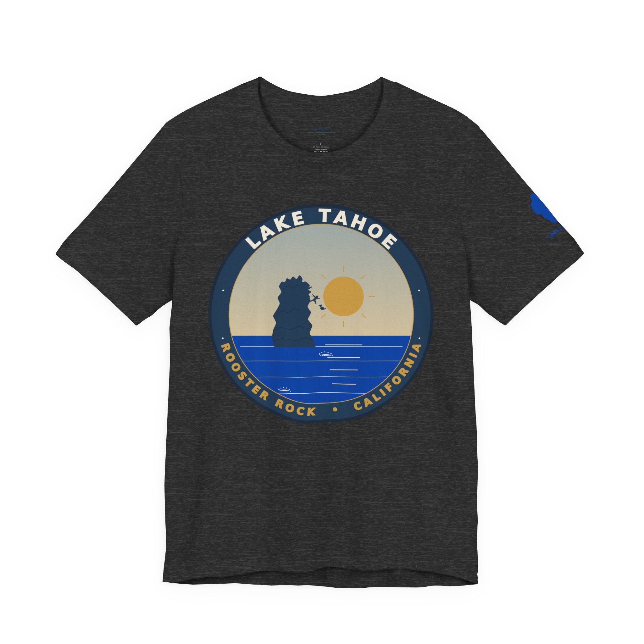 Lake Tahoe - Rooster Rock Unisex Jersey Short Sleeve Tee