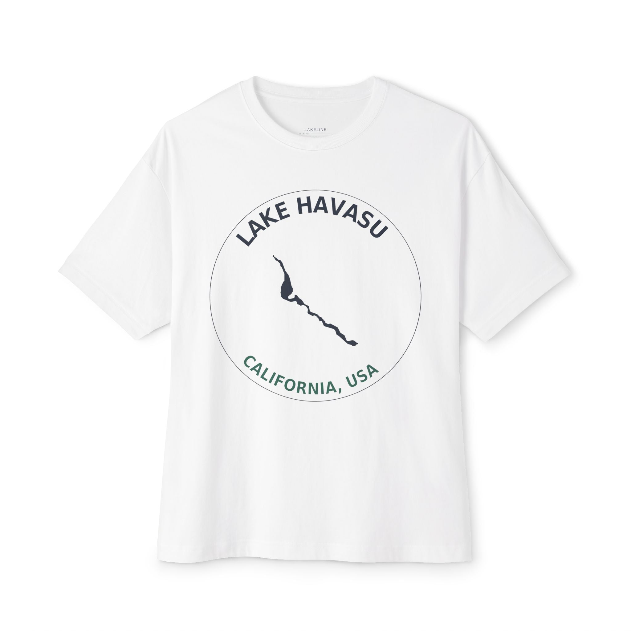 Lake Havasu Graphic Tee — California Lake Map Shirt