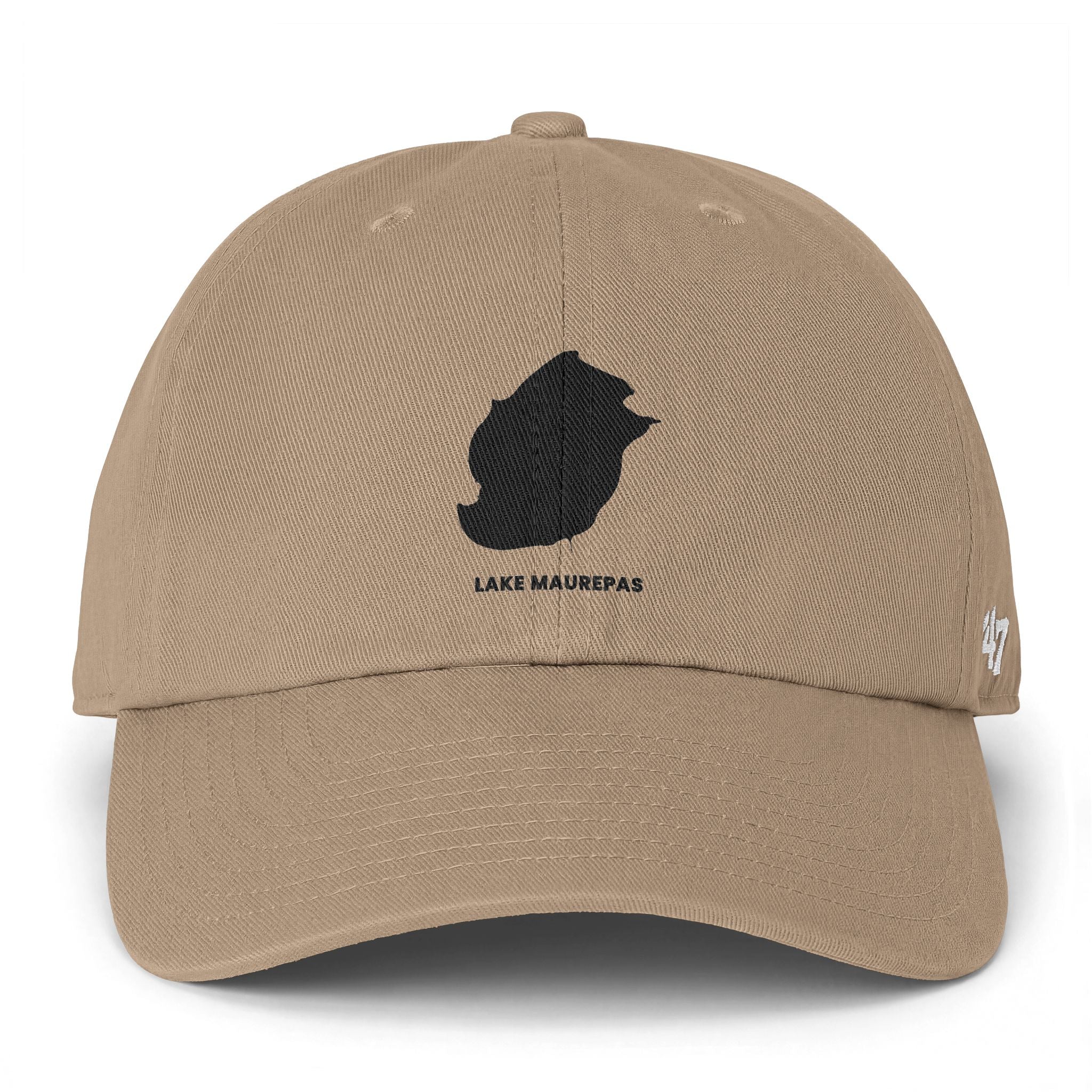 Lake Maurepas Clean Up Cap — Lake Map Baseball Hat