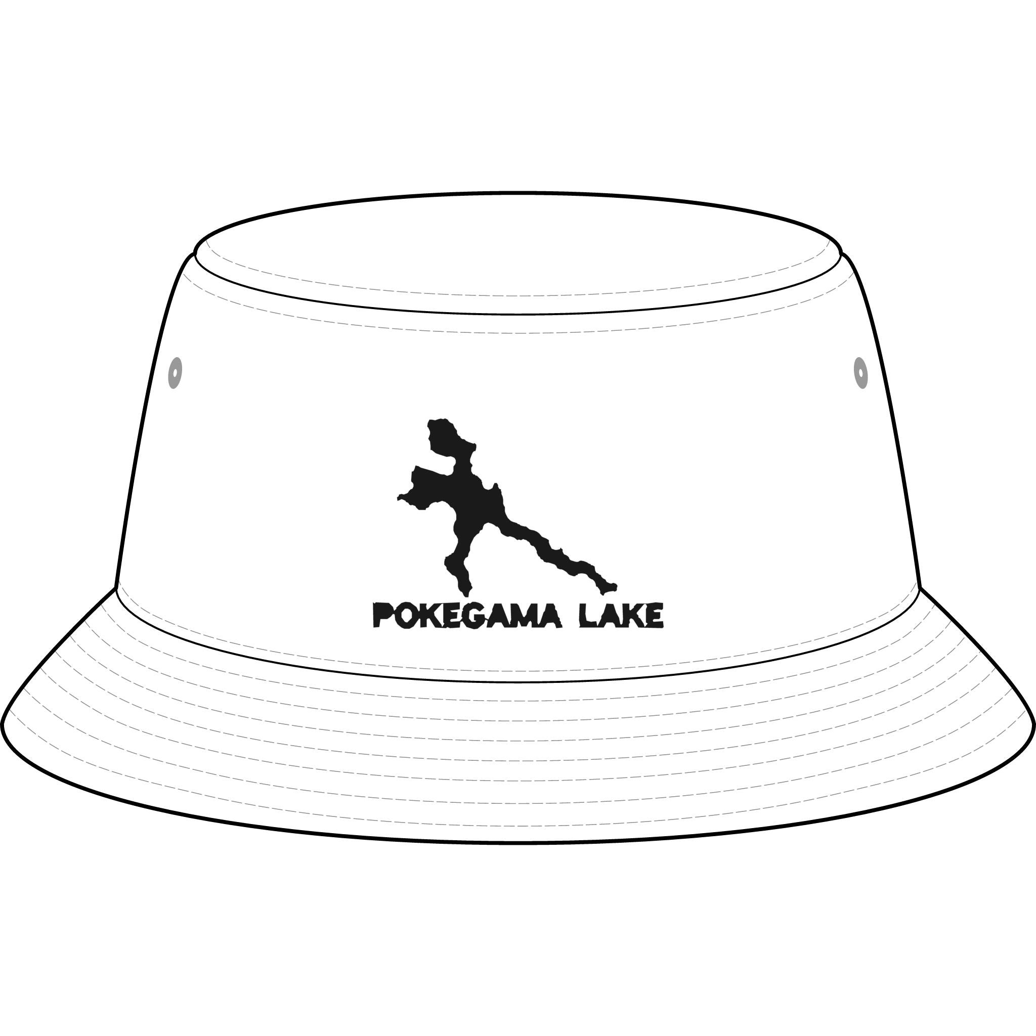 Pokegama Lake Bucket Hat — Lakeline Apparel Outdoor Sun Hat