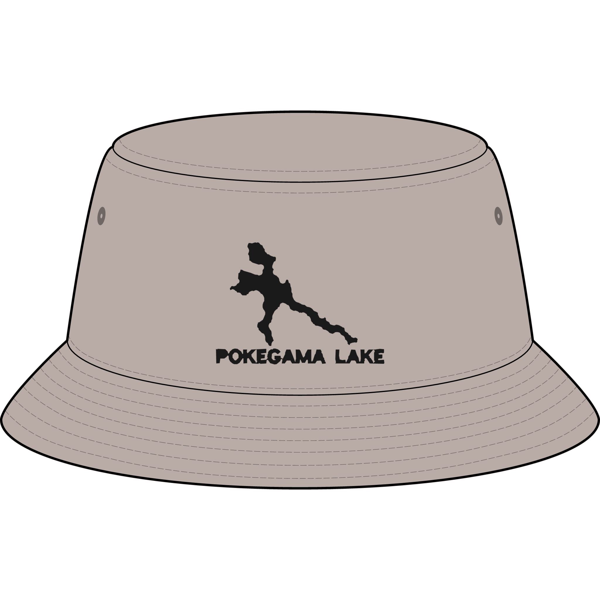 Pokegama Lake Bucket Hat — Lakeline Apparel Outdoor Sun Hat