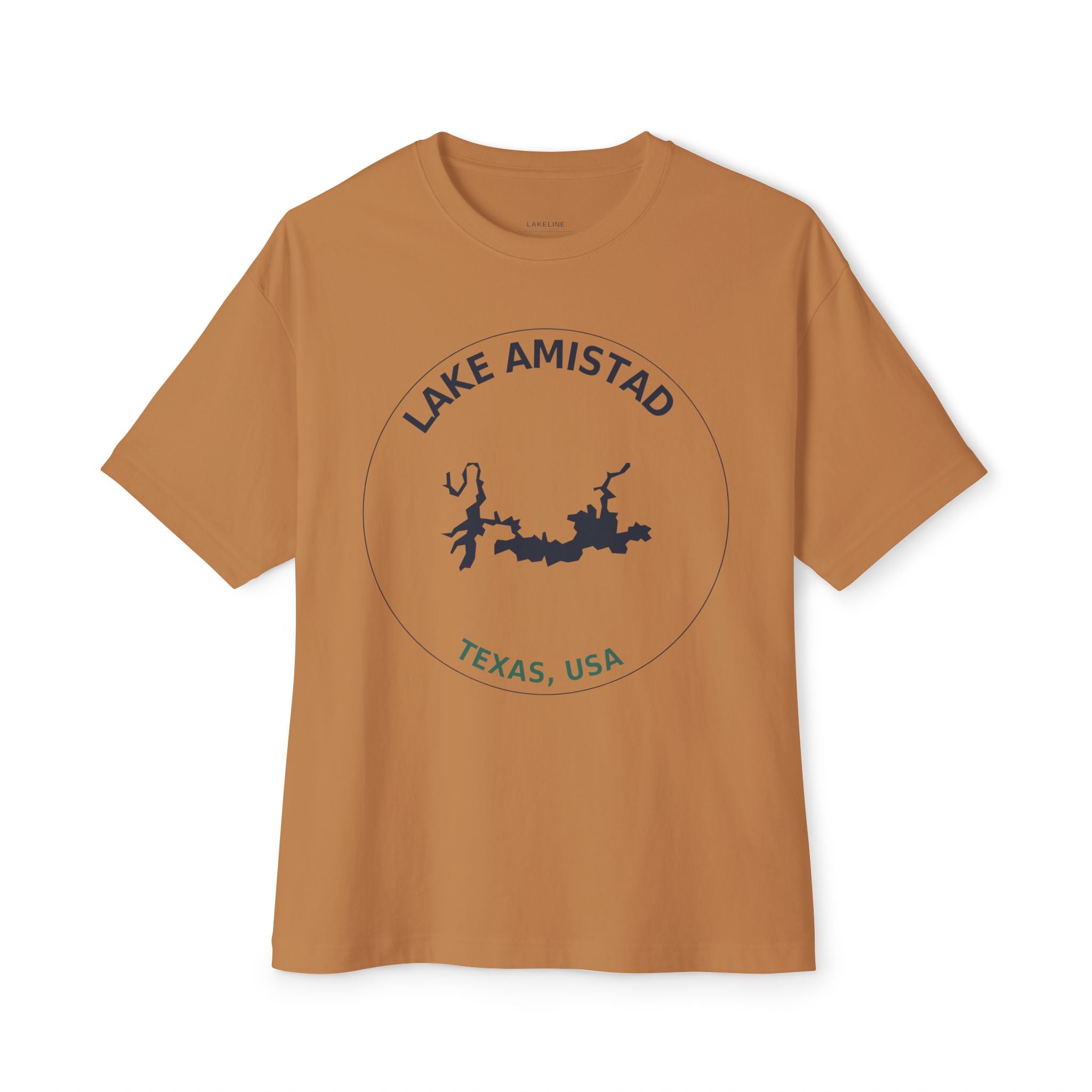 Lake Amistad Tee — Texas Lake Map Unisex Shirt