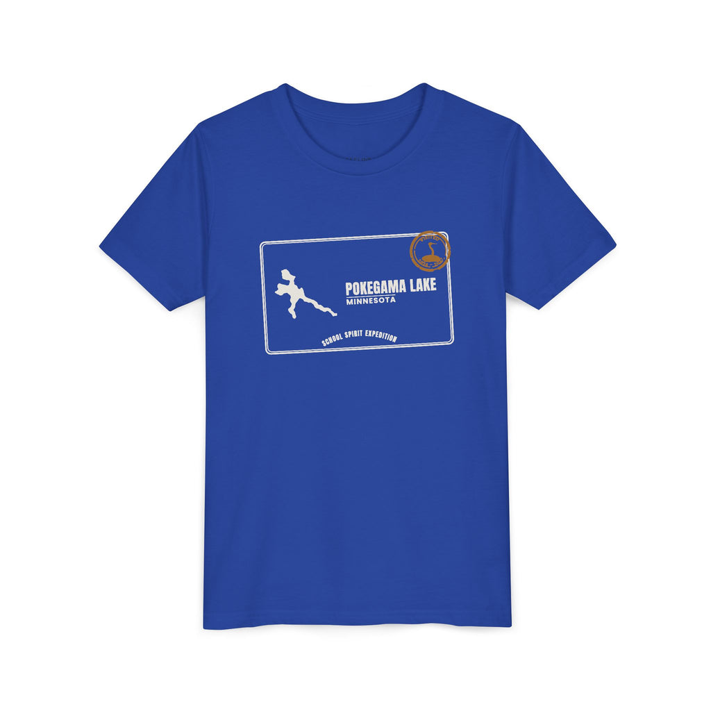 Pokegama Lake Kids Tee — Pokegama Lake Field Trip Youth Short Sleeve Shirt