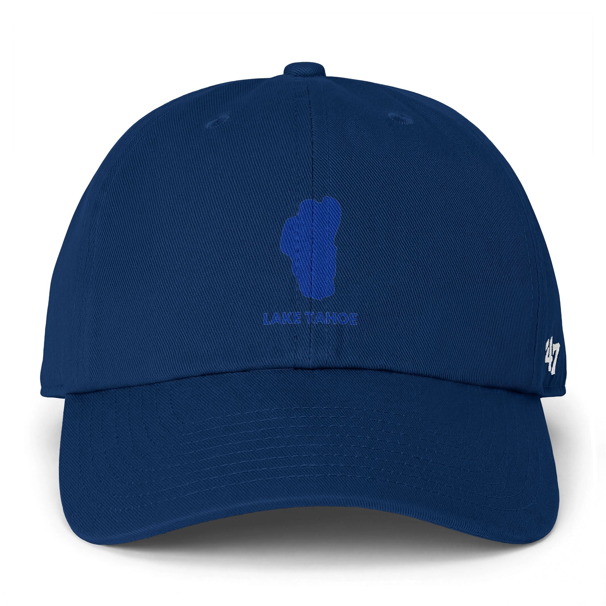 Lake Tahoe 'Clean Up' Cap – Minimal Blue Logo