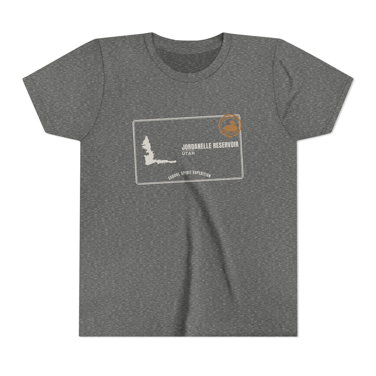 Jordanelle Reservoir Kids Tee — Jordanelle Reservoir Field Trip Youth Short Sleeve Shirt