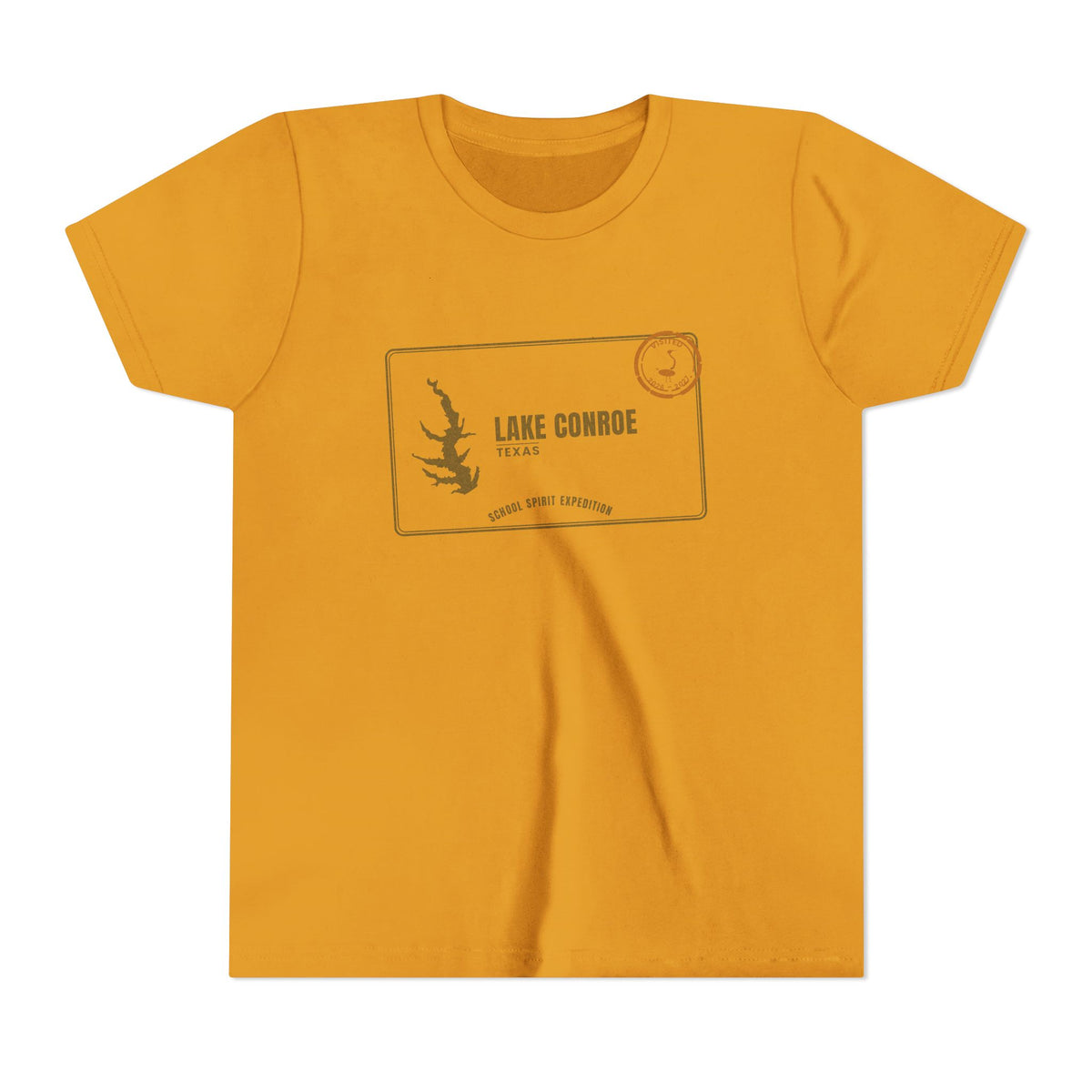 Lake Conroe Kids Tee — Lake Conroe Field Trip Youth Short Sleeve Shirt