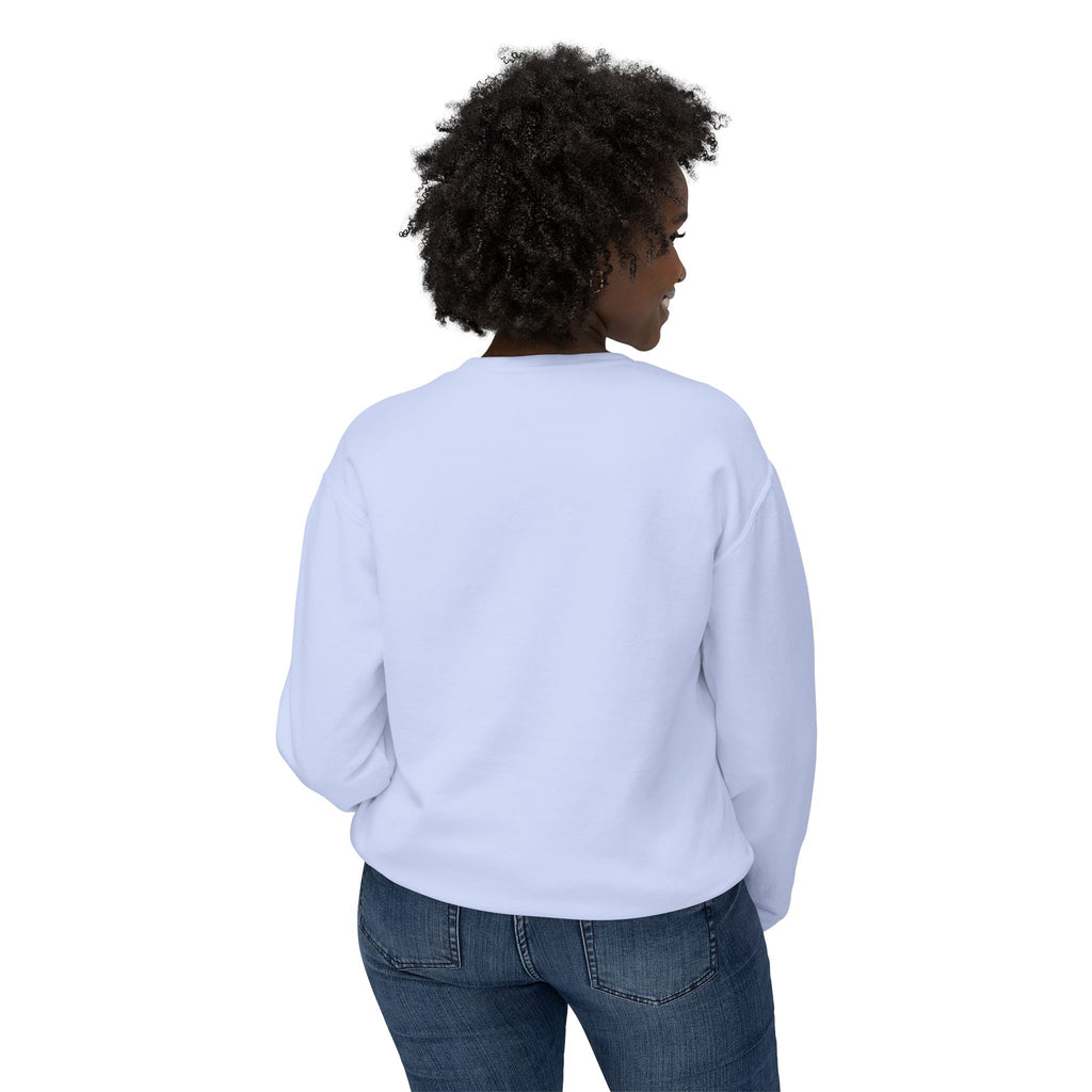 Lake Travis Crewneck Sweatshirt — Minimal Map Design