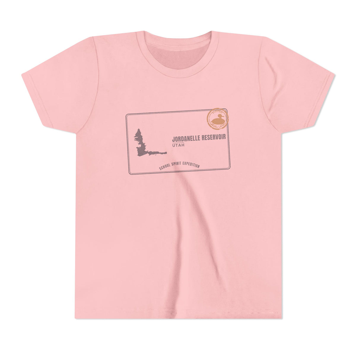 Jordanelle Reservoir Kids Tee — Jordanelle Reservoir Field Trip Youth Short Sleeve Shirt
