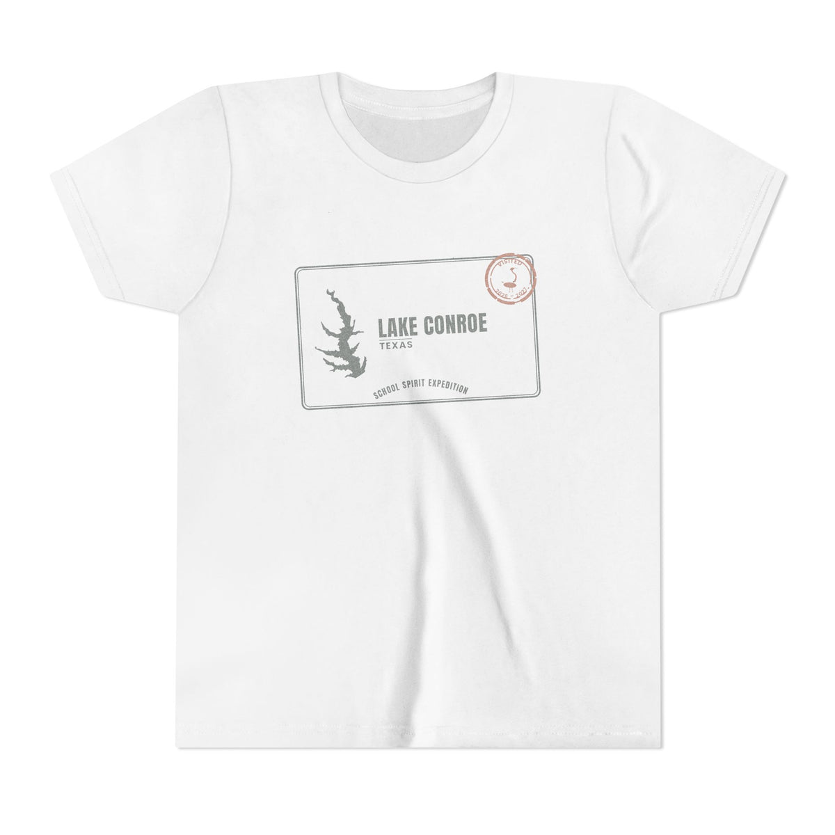 Lake Conroe Kids Tee — Lake Conroe Field Trip Youth Short Sleeve Shirt