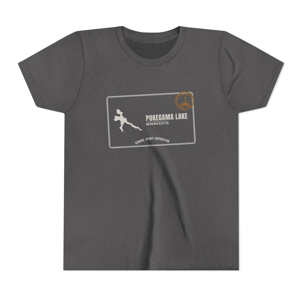 Pokegama Lake Kids Tee — Pokegama Lake Field Trip Youth Short Sleeve Shirt