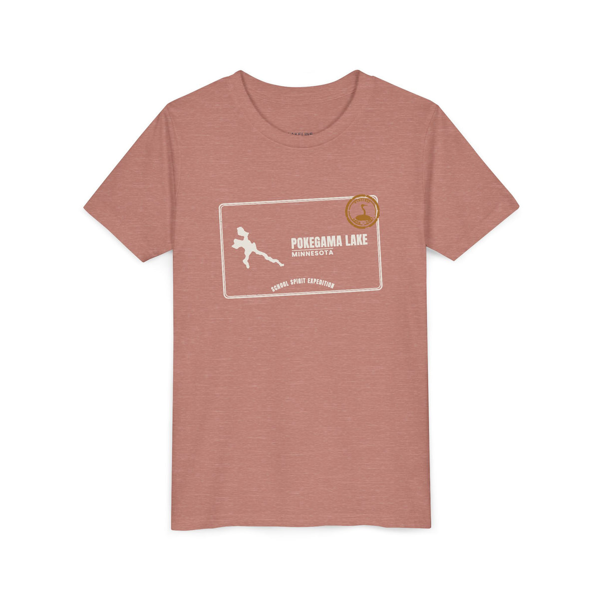 Pokegama Lake Kids Tee — Pokegama Lake Field Trip Youth Short Sleeve Shirt
