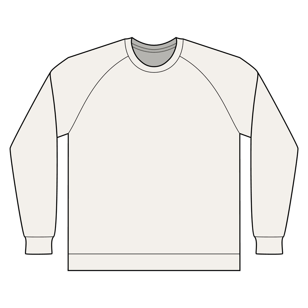 Pokegama Lake Raglan Sweatshirt — North Star State Lake Crewneck