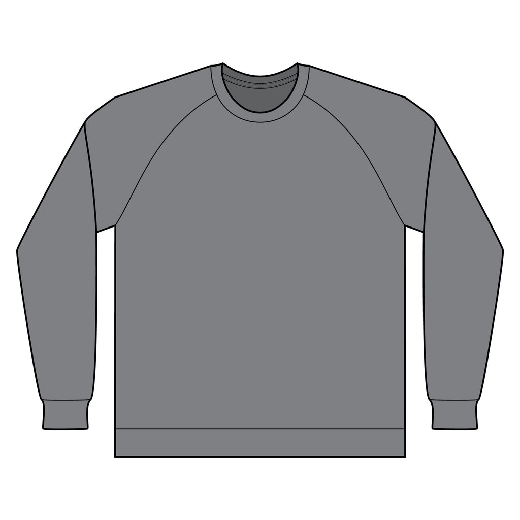 Pokegama Lake Raglan Sweatshirt — North Star State Lake Crewneck