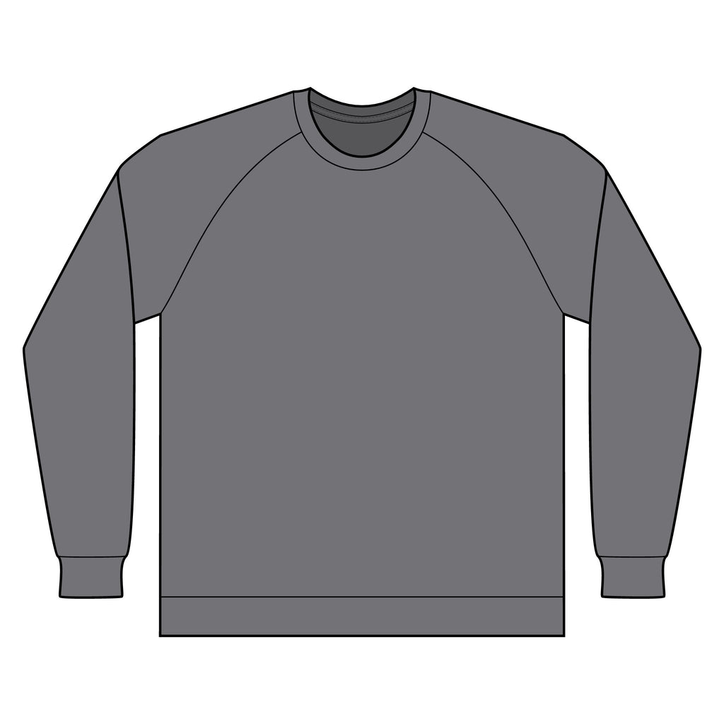 Pokegama Lake Raglan Sweatshirt — North Star State Lake Crewneck
